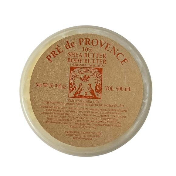 PRE DE PROVENCE Shea Butter Body Butter 16.9 FLOZ - Picture 1 of 5
